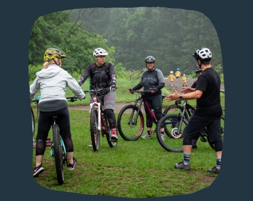 cours d'initation au vélo de montagne